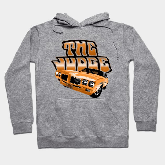 Orange 70 GTO Judge Hoodie by ZoeysGarage